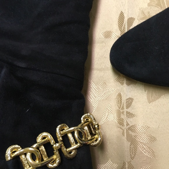 BCBG suede wedge boots 37.5 - Picture 2 of 7